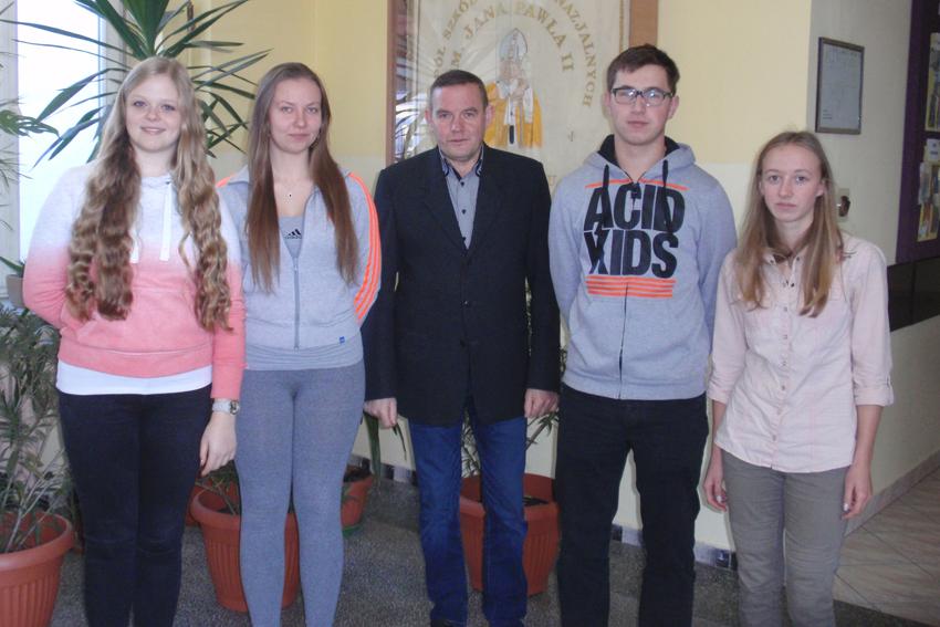 Pierwsi w nauce z ZSP Kościelec