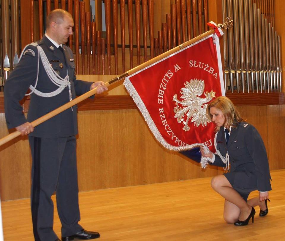 Zakład Karny z nowym sztandarem