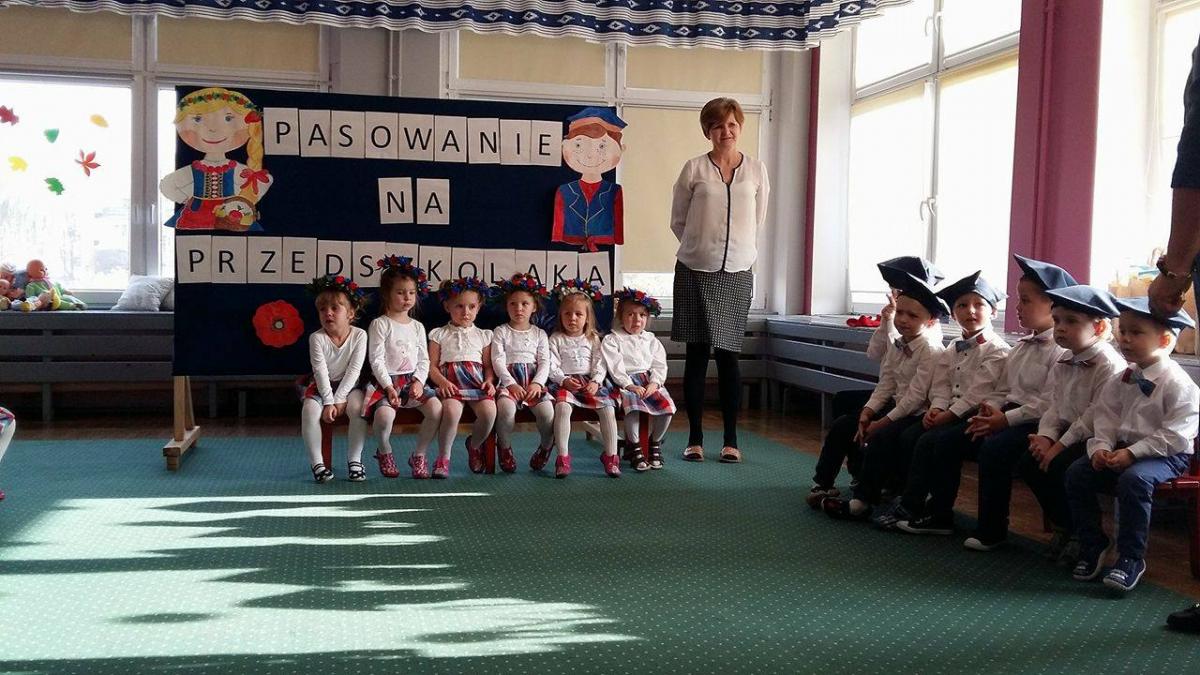 U Kujawskich dzieci pasowali przedszkolaków