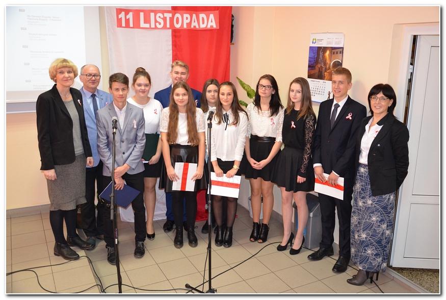 Lekcja Patriotyzmu w ZSP nr 1 im. Jana Pawła II w Inowrocławiu