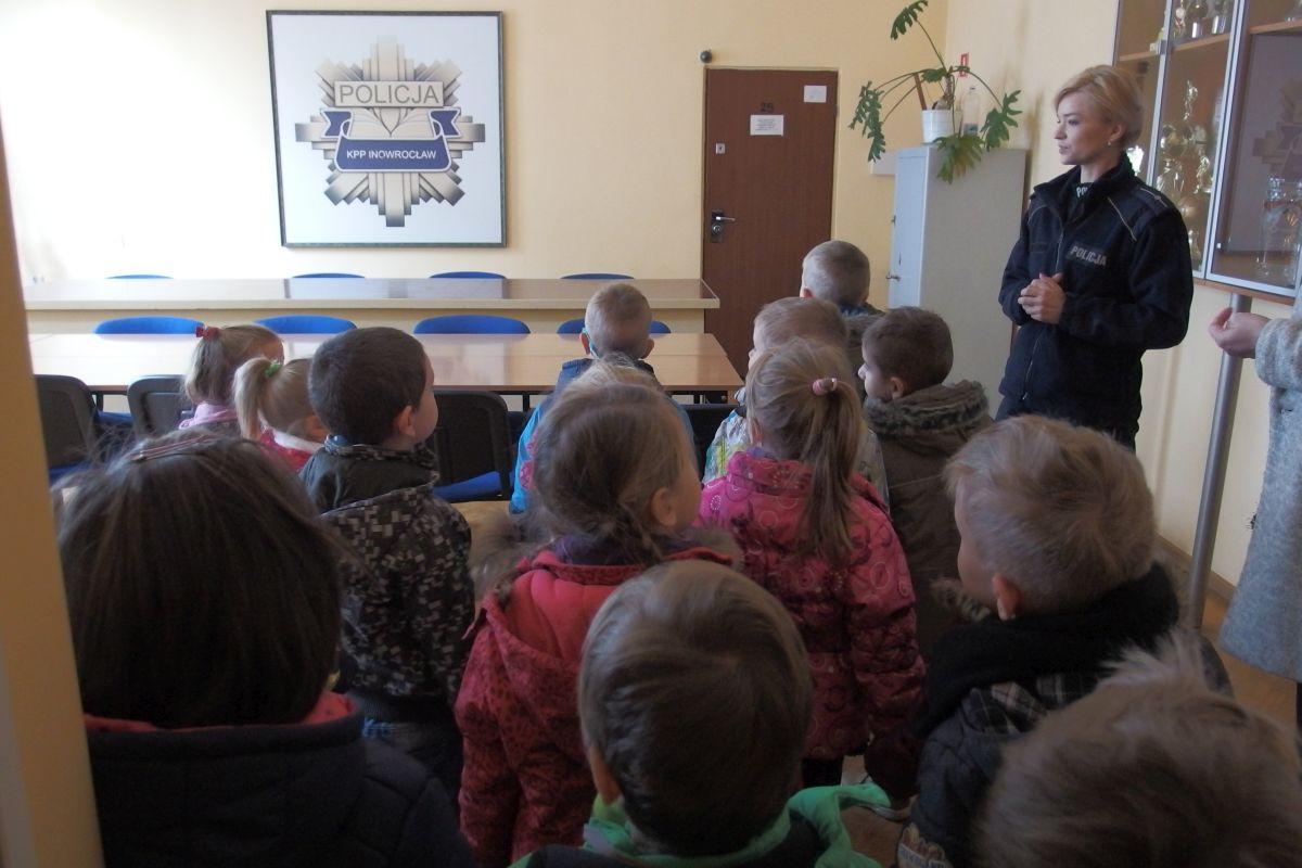 Komendę Policji odwiedziły „Kujawskie dzieci”