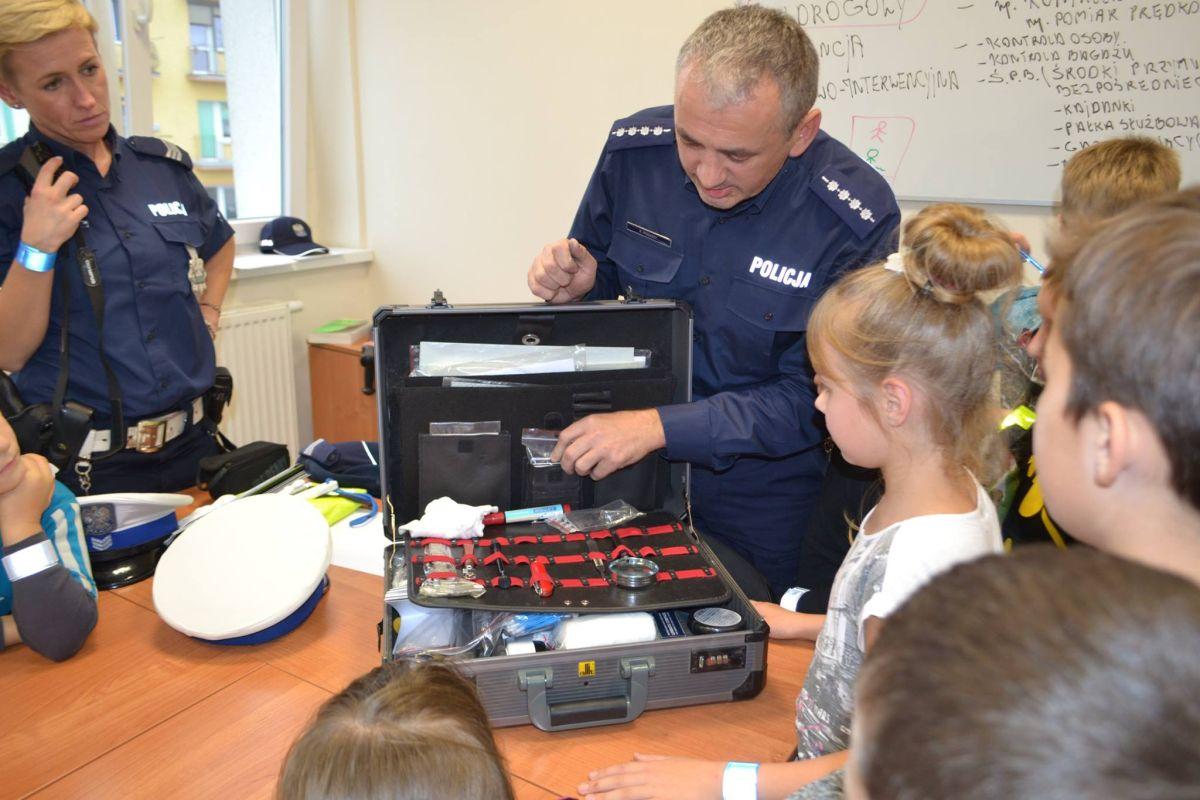 „Klub małego odkrywcy” zawitał na Policję