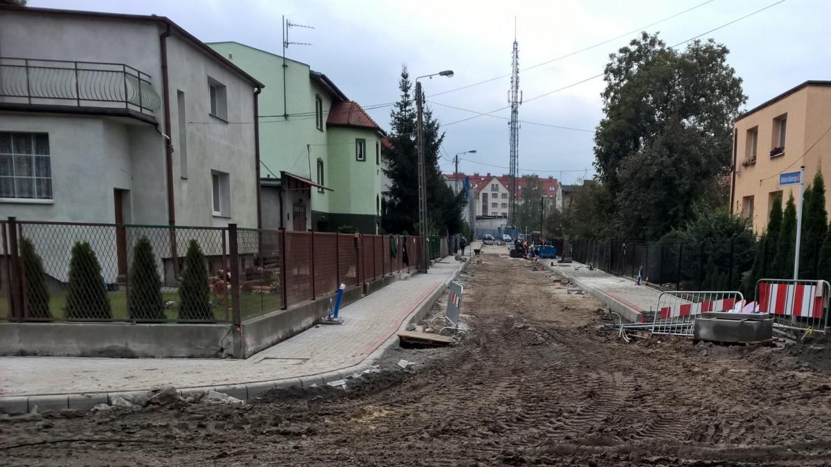 Trwa przebudowa przyszkolnych ulic