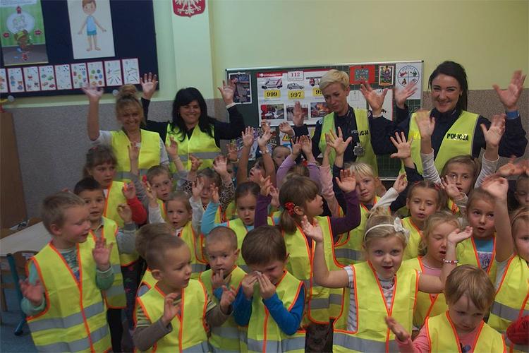 Policjantki odwiedzyły przedszkolaków w Górze