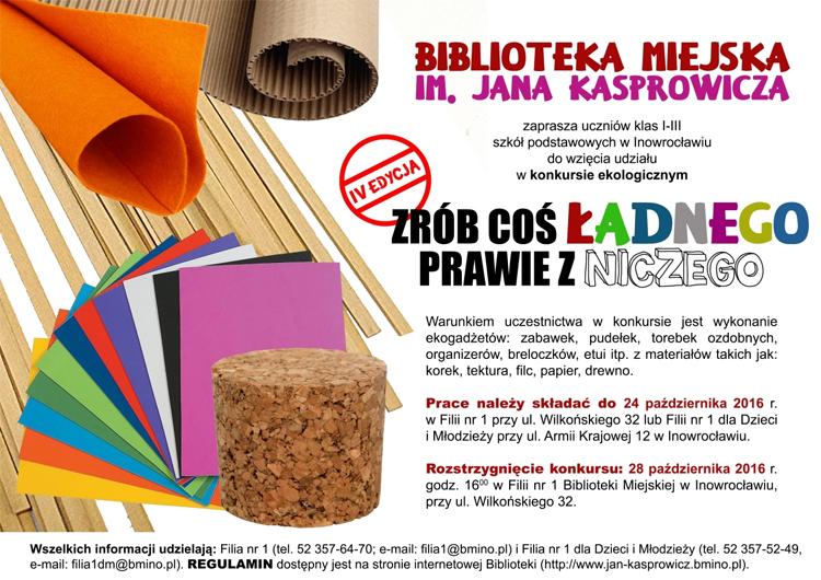 Biblioteka - zrób coś z niczego