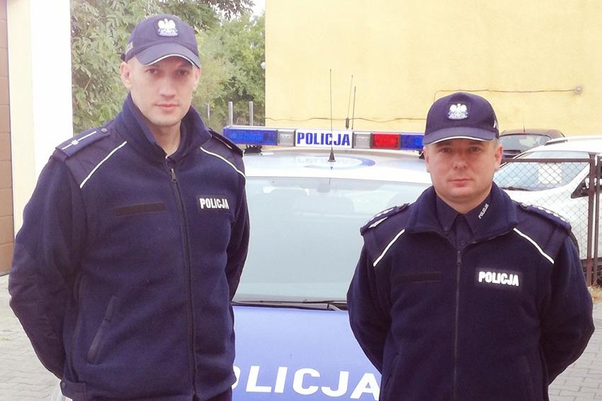 Policjanci uratowali 59-letniego mężczyznę