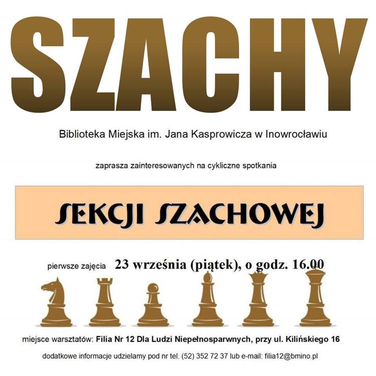 Na szachy do biblioteki