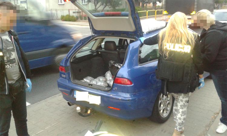 Wpadli z transportem narkotyków