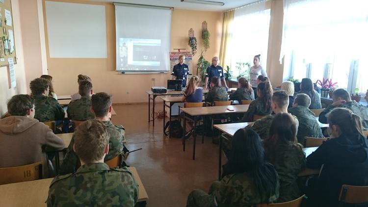 Funkcjonariuszki Policji w ZSP Kościelec