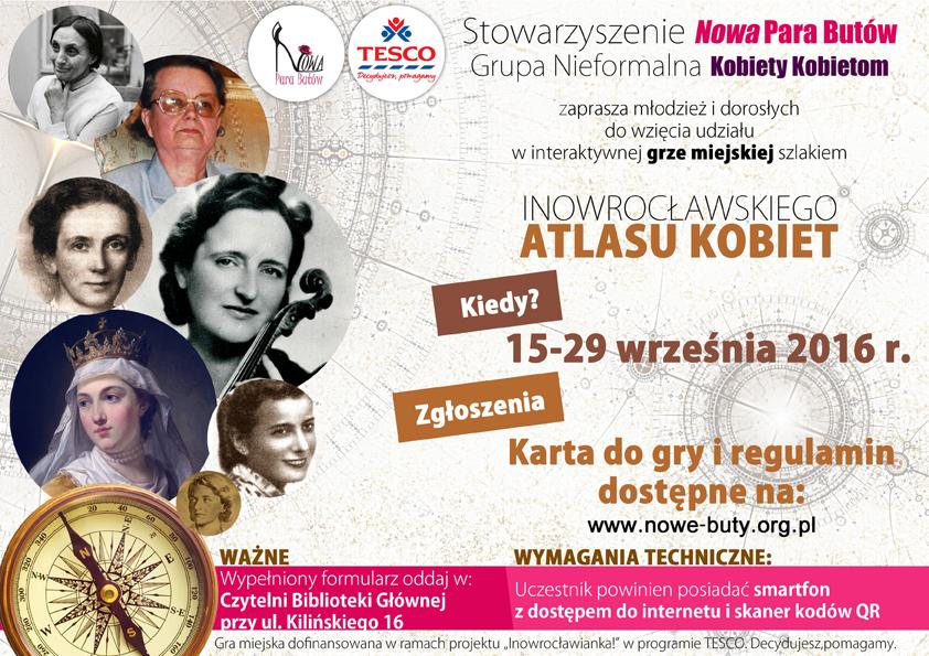 Gra miejska szlakiem Inowrocławskich Kobiet pomysłem na twórcze wagary