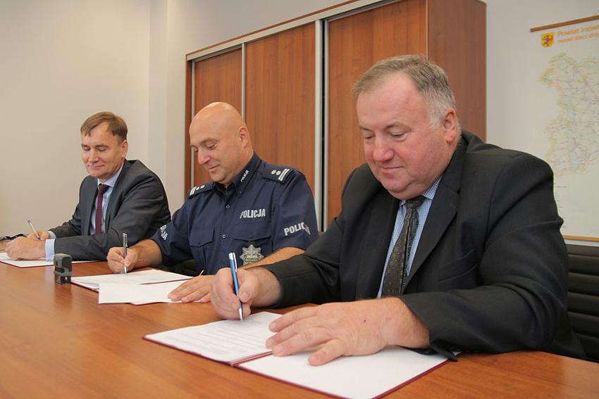 Komendant Policji i Rektor WSP w Inowrocławiu podpisali porozumienie o współpracy
