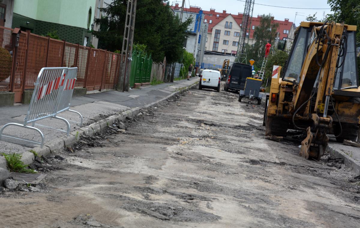 Remont ulic na Solnie. Trwają prace podziemne