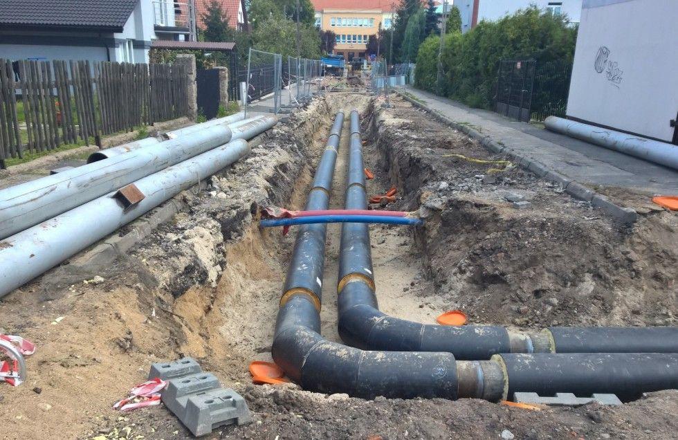 Przyszkolny plac budowy