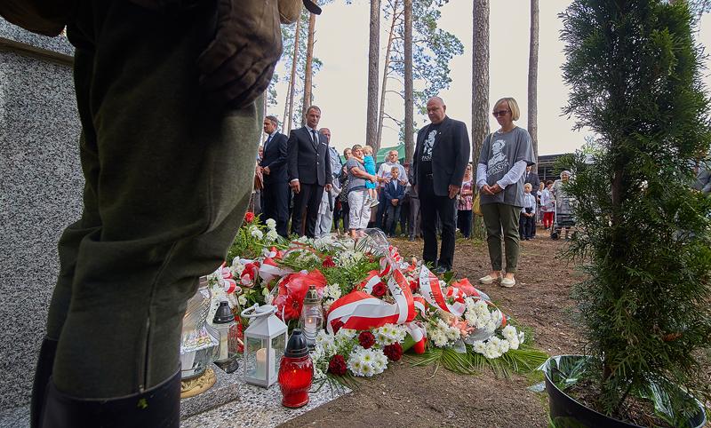 IKK na uroczystości odsłonięcia obelisku