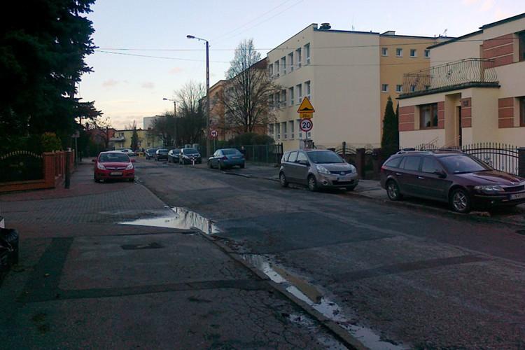 Poślizg na Sobieskiego