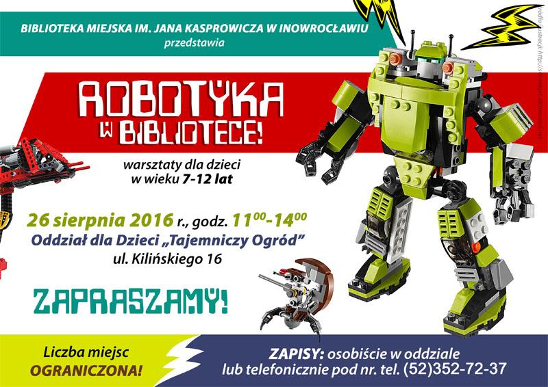 Warsztaty robotyki ponownie w „Tajemniczym Ogrodzie”,