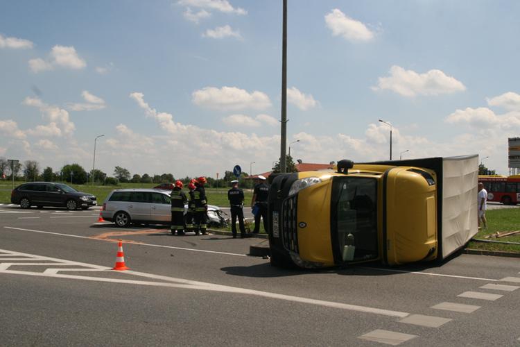 Groźny wypadek na os. Rąbin
