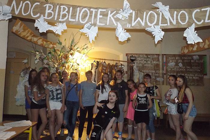Noc Bibliotek w Gimnazjum nr 1