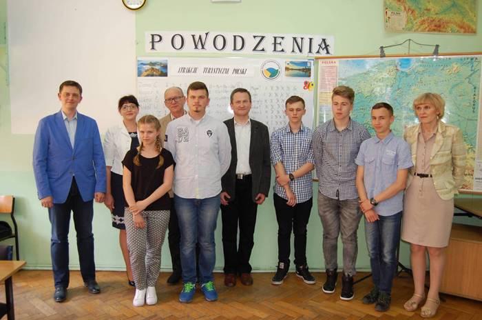 Spotkanie pasjonatów turystyki w ZSP nr 1