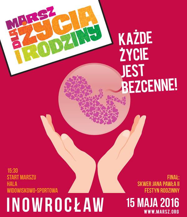 Jubileuszowy marsz w Inowrocławiu