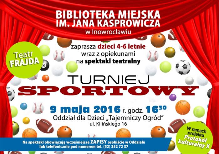 Turniej sportowy w inowrocławskiej bibliotece