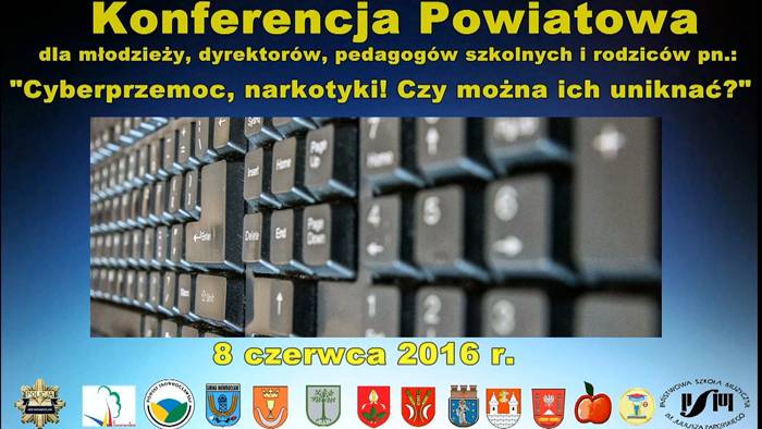 Konferencja poświęcona cyberprzemocy i narkotykom