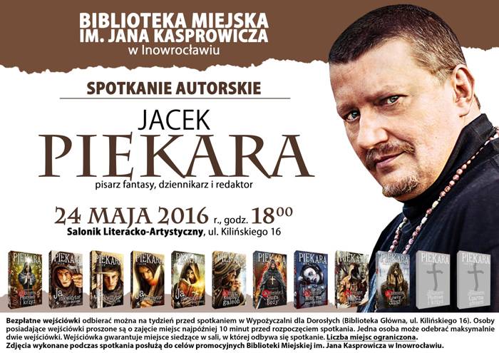 Wielki Inkwizytor gościem Biblioteki Miejskiej