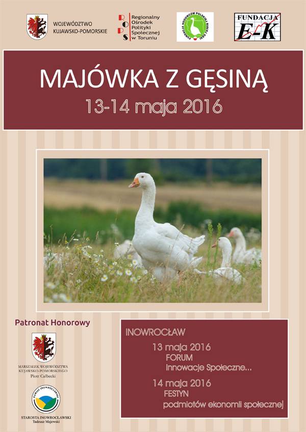 Zapraszamy na Majówkę z gęsiną