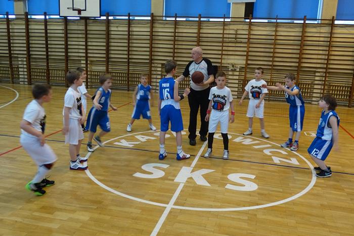 10-latkowie pod koszem w Kasprze 