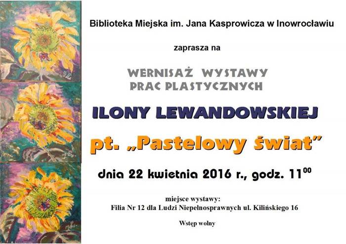 Pastelowy świat w bibliotece