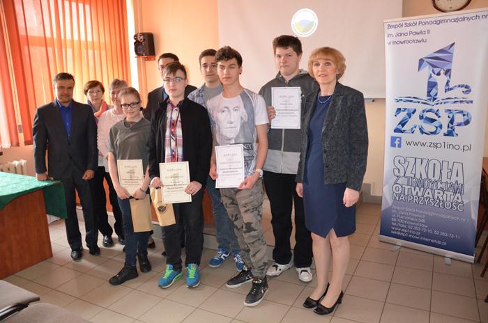 Dzień atrakcji w ZSP nr 1 im. Jana Pawła II w Inowrocławiu