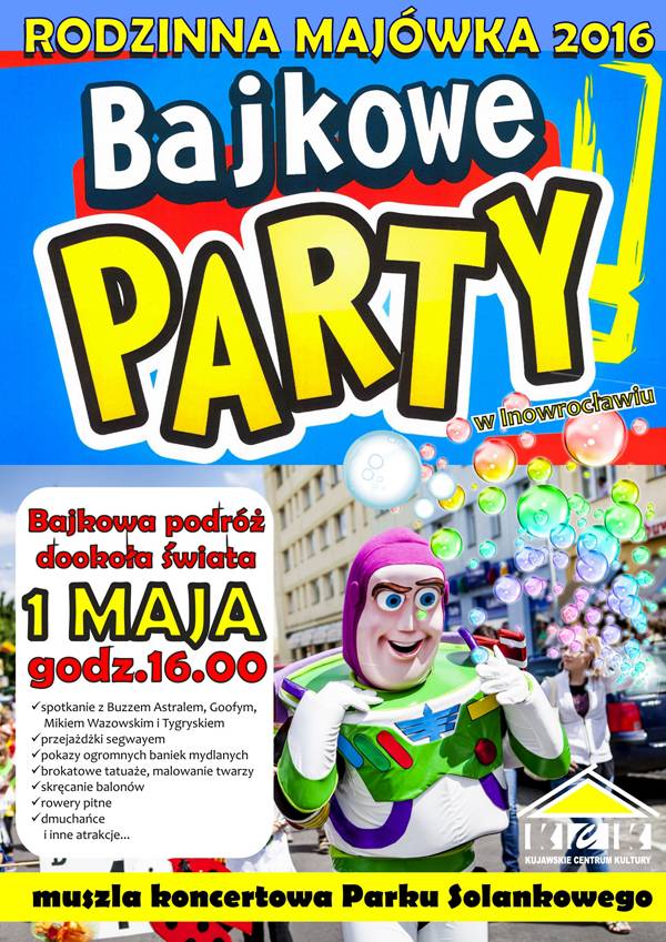 Bajkowe party dla dzieci
