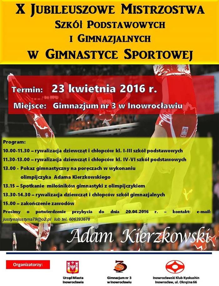 Zaprezentują się w gimnastyce sportowej