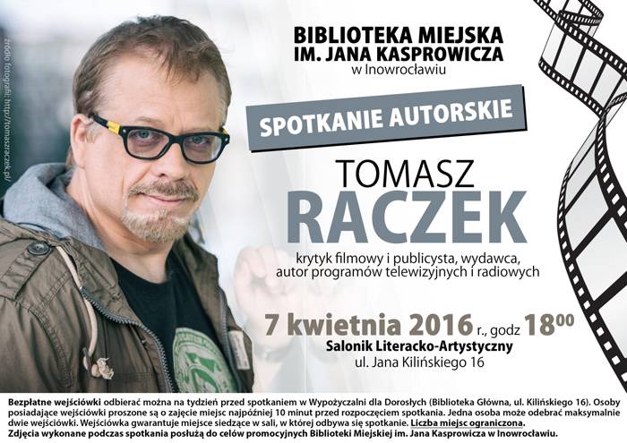 O kinematografii z Tomaszem Raczkiem