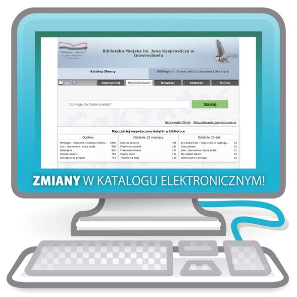 Zmiany w katalogu elektronicznym Biblioteki Miejskiej