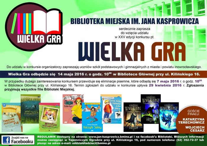 Wielka Gra już w maju