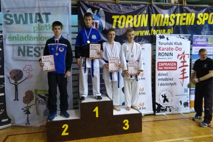 Dobry występ karateków na Copernicus Cup