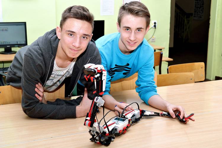 Koło robotyki Mindstorms w Gimnazjum nr 1
