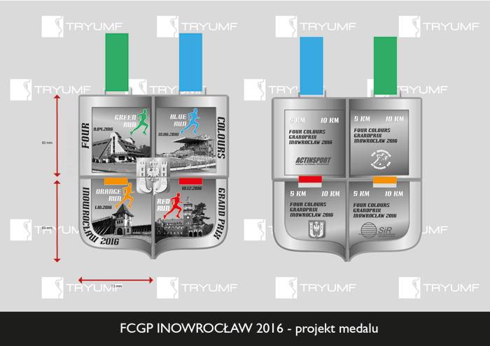 Wiemy jak będzie wyglądać medal ABLER GREEN RUN