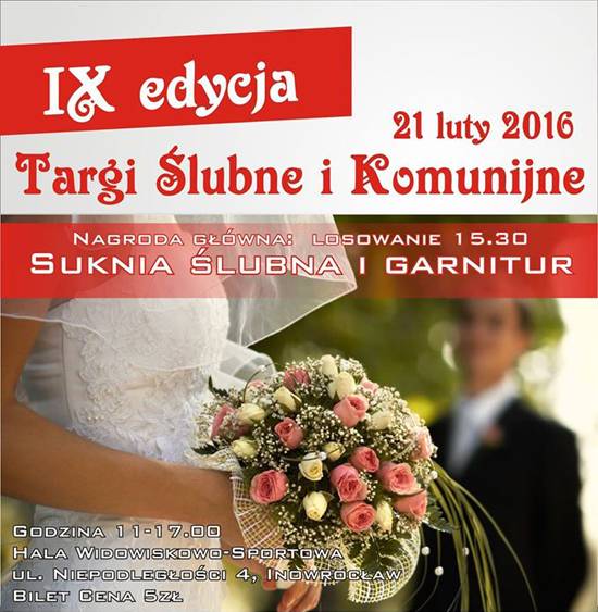 W niedzielę Targi Ślubne