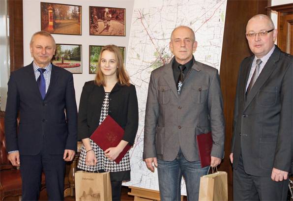 Karatecy gościli dzisiaj w ratuszu