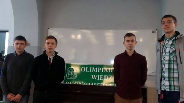 Reprezentacja Kaspra w Olimpiadzie Wiedzy Ekonomicznej