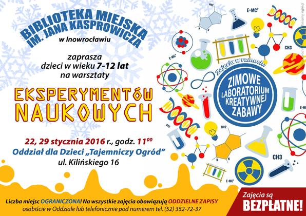 Spędź ferie zimowe w bibliotece