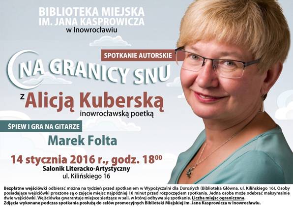 Spotkanie na granicy snu z Alicją Kuberską