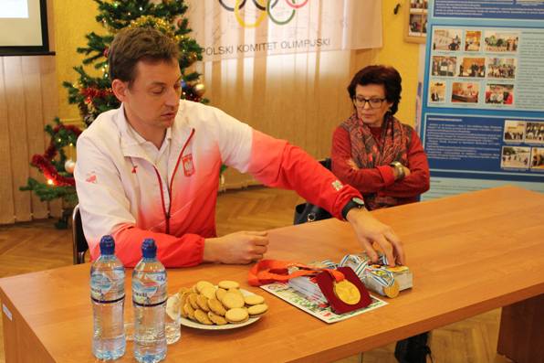 Wizyta Złotego Medalisty Igrzysk Olimpijskich z Pekinu 