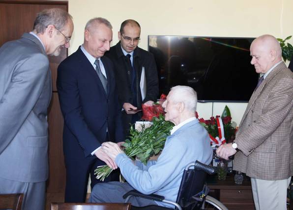 Prezydent złożył życzenia Wacławowi Szewielińskiemu