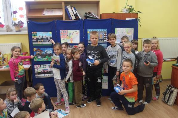 Sprawdzian z zasad bezpieczeństwa i finał konkursu plastycznego 