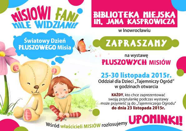 Misiowi fani mile widziani!