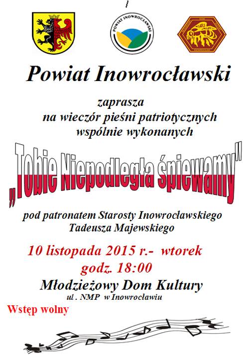 Patriotyczne śpiewanie w MDK