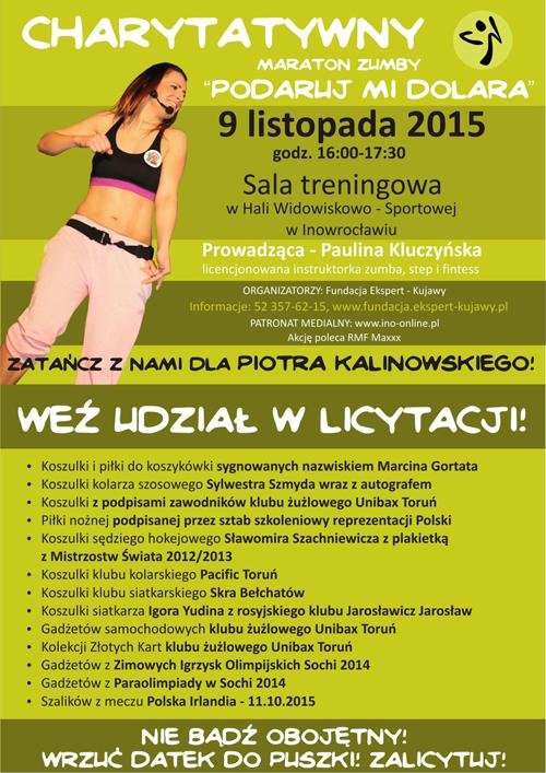 Zatańcz i zalicytuj dla Piotra Kalinowskiego!
